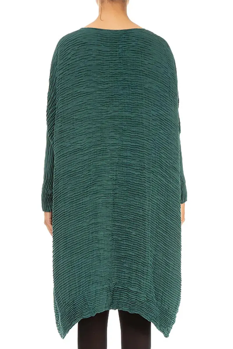 MoistureWickingTechnology Moon Cool Wide Peacock Pliss?? Silk Kaftan Dress