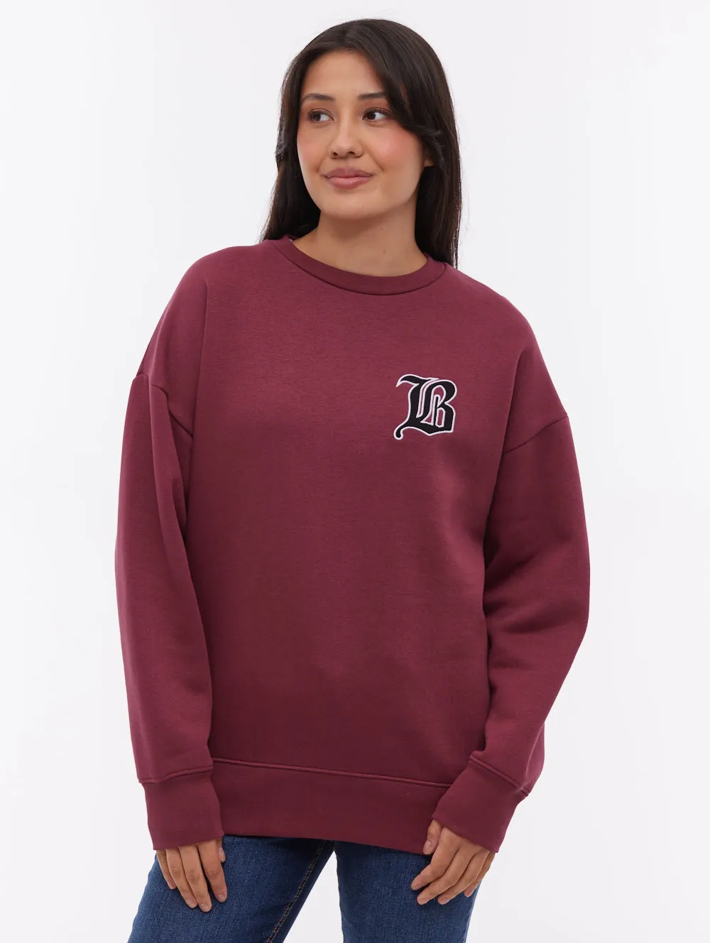 Erlna B Crew Neck - Red Ventilated Back Panel