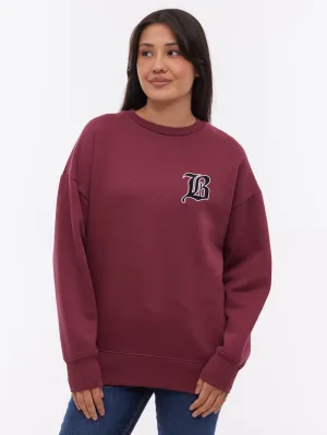 Erlna B Crew Neck - Red Ventilated Back Panel