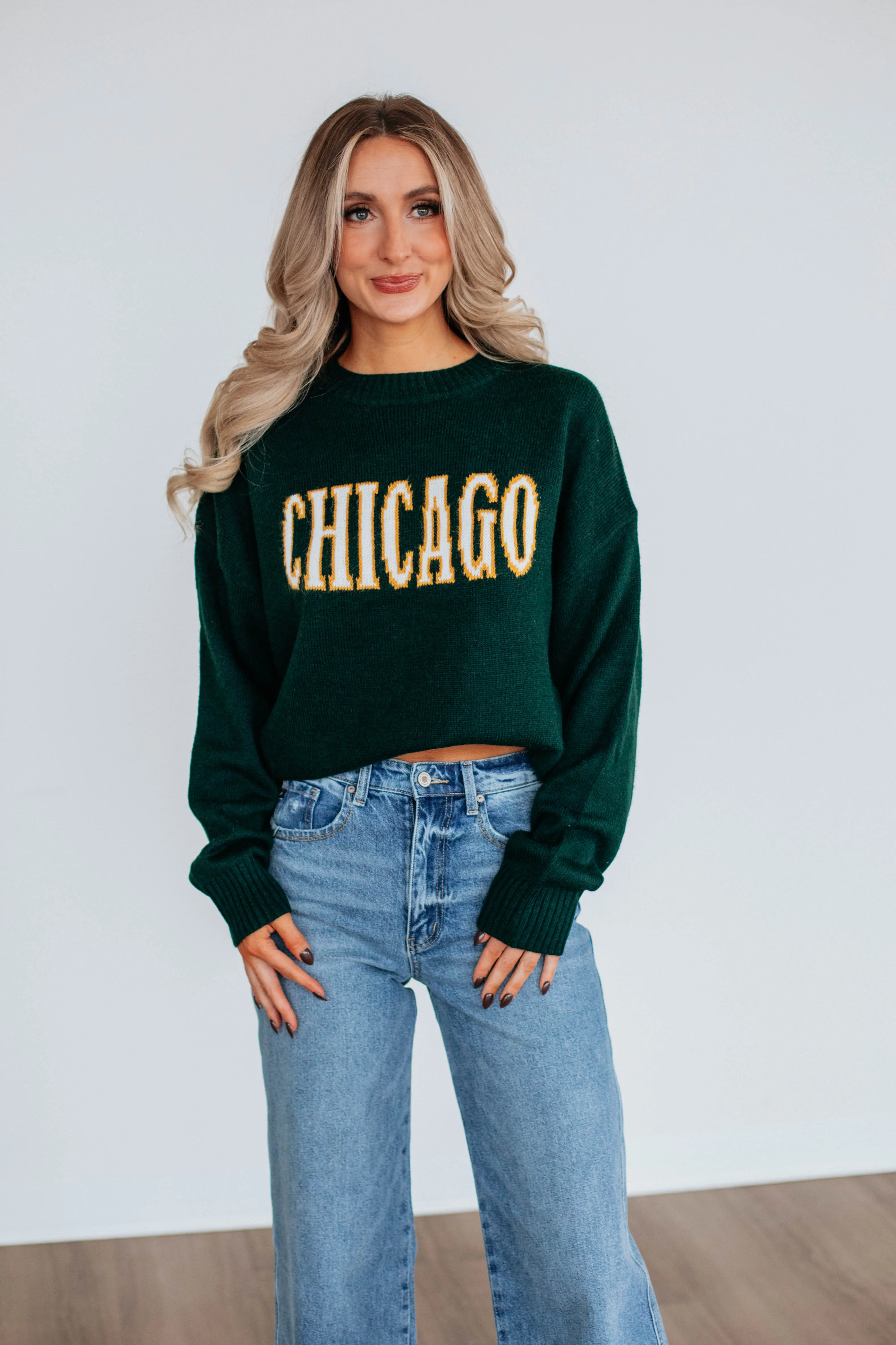Chicago Knit Sweater Stylish Design