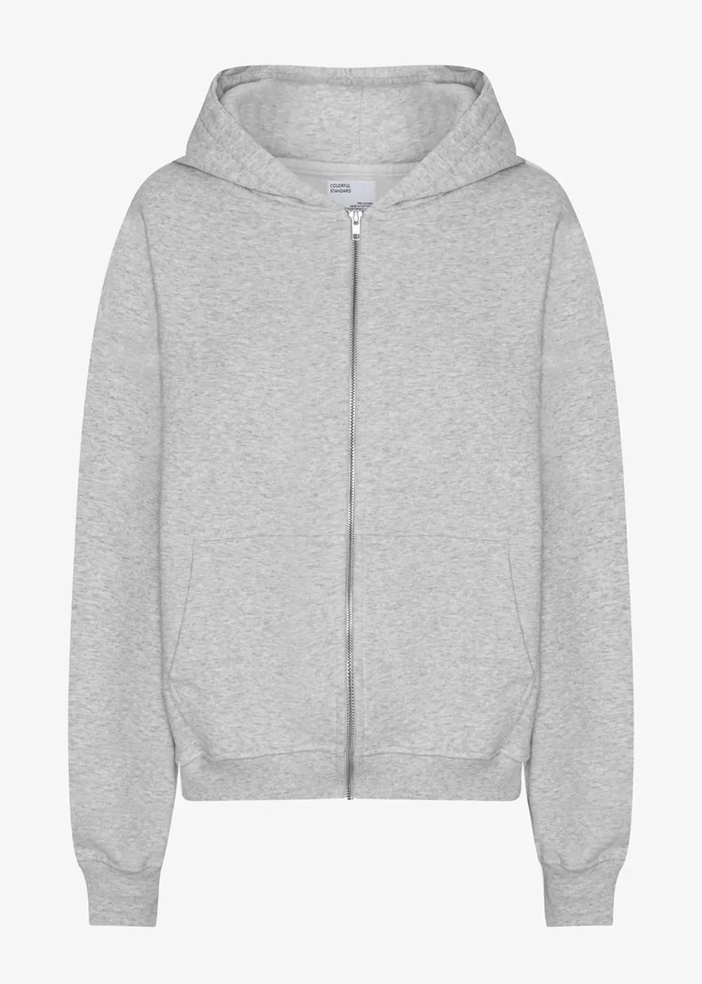 Organic Oversized Zip Hood Graphic Design