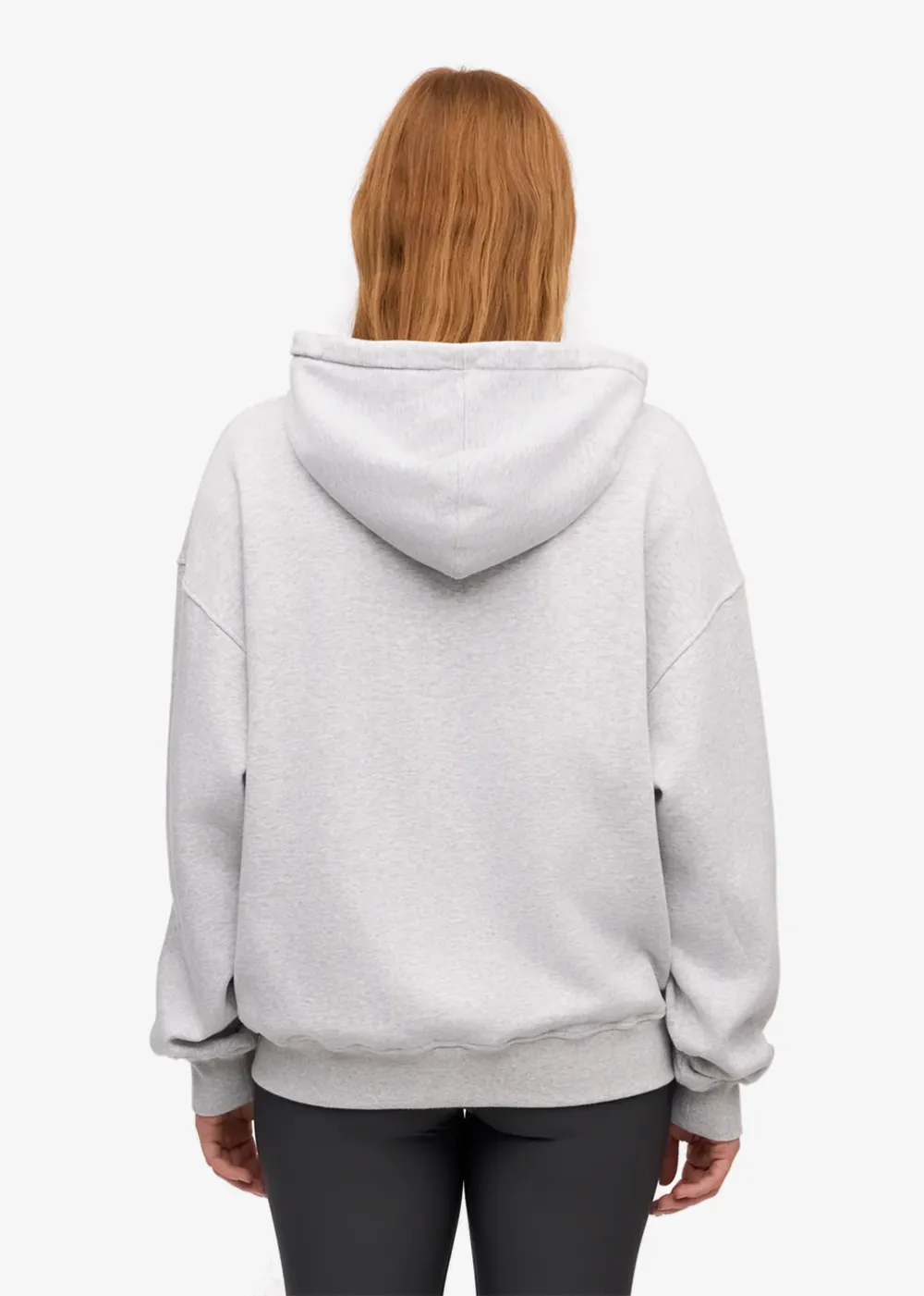 Organic Oversized Zip Hood Warm Top