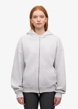 product thermal lining insulation Organic Oversized Zip Hood