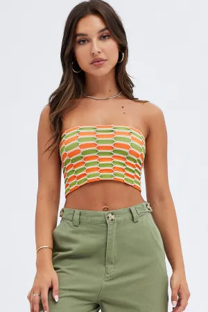 Multi Bandeau Top Seamless Heart Soul