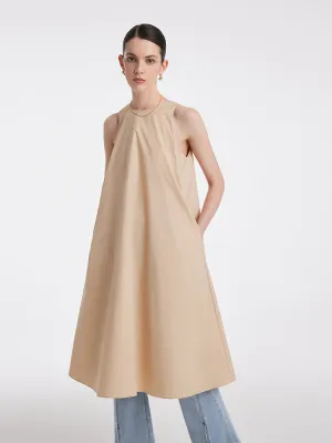 GOELIA Loose A-Line Vest Dress Seasonal Fashion Glam Lady