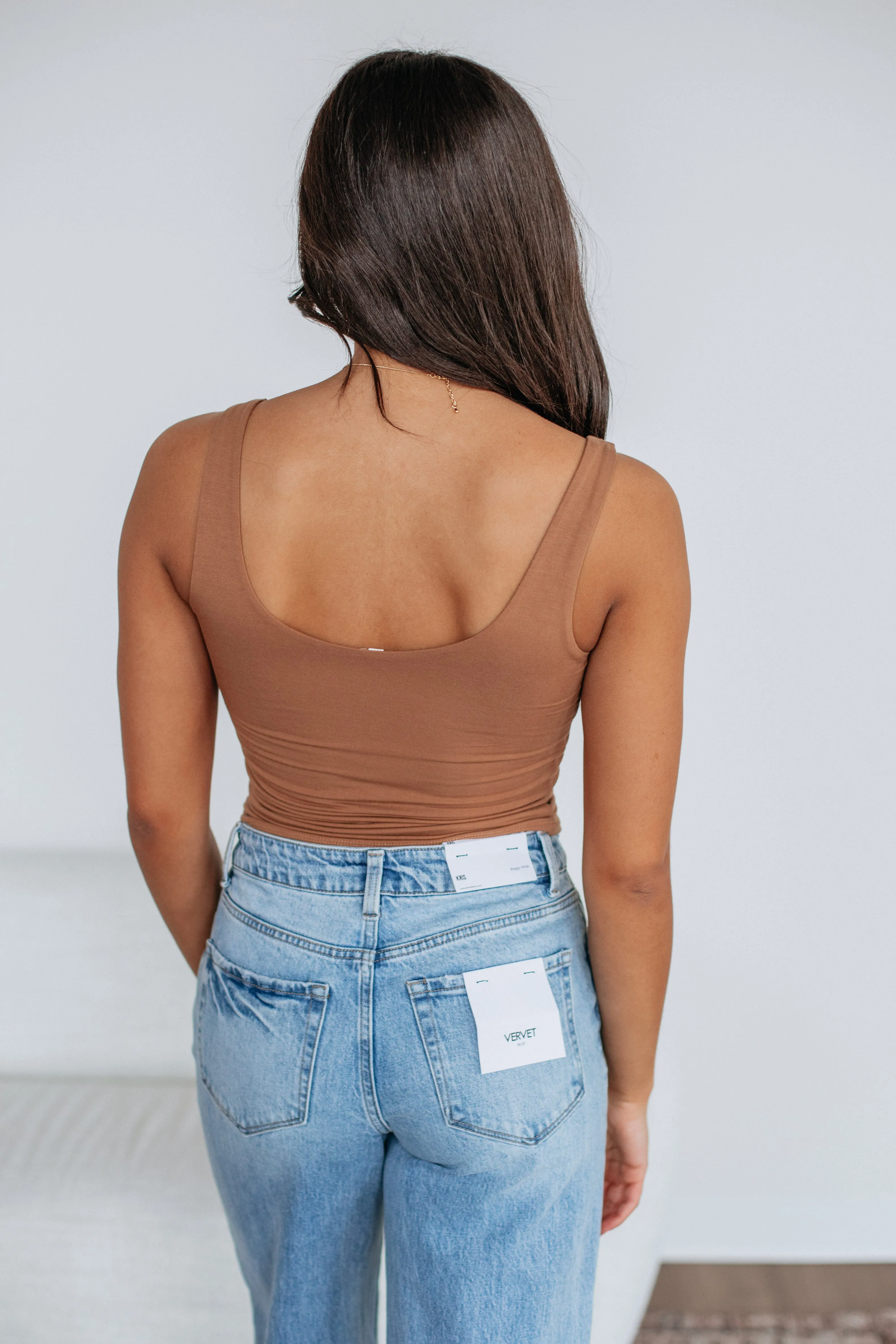 Crew - friendly small - size wheels Delta Basic Tank - Toffee