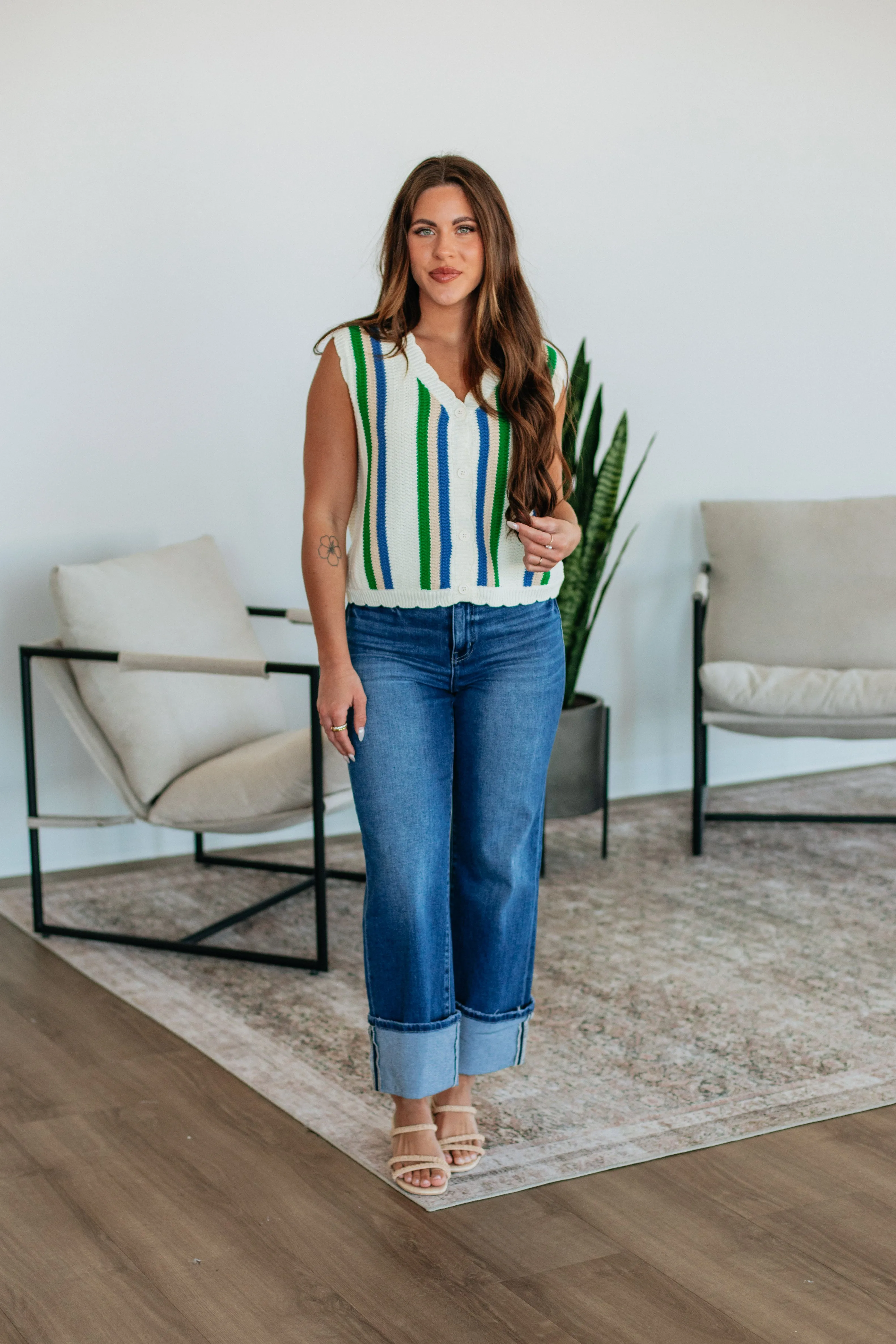 Kali Sweater Vest Cold Comfort