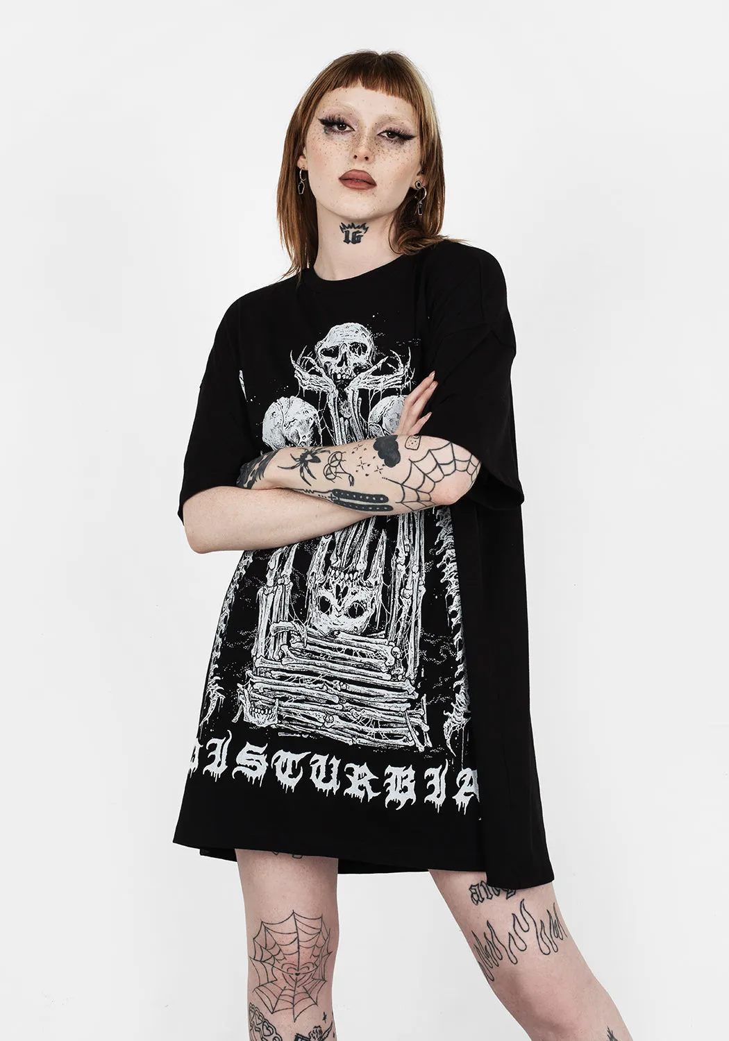 XENOMORT SHORT SLEEVE T SHIRT DRESS Eco Friendly Fabric Show Edge