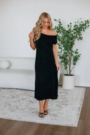 Anti Pilling Finish Soft Knitwear Maryn Sweater Dress