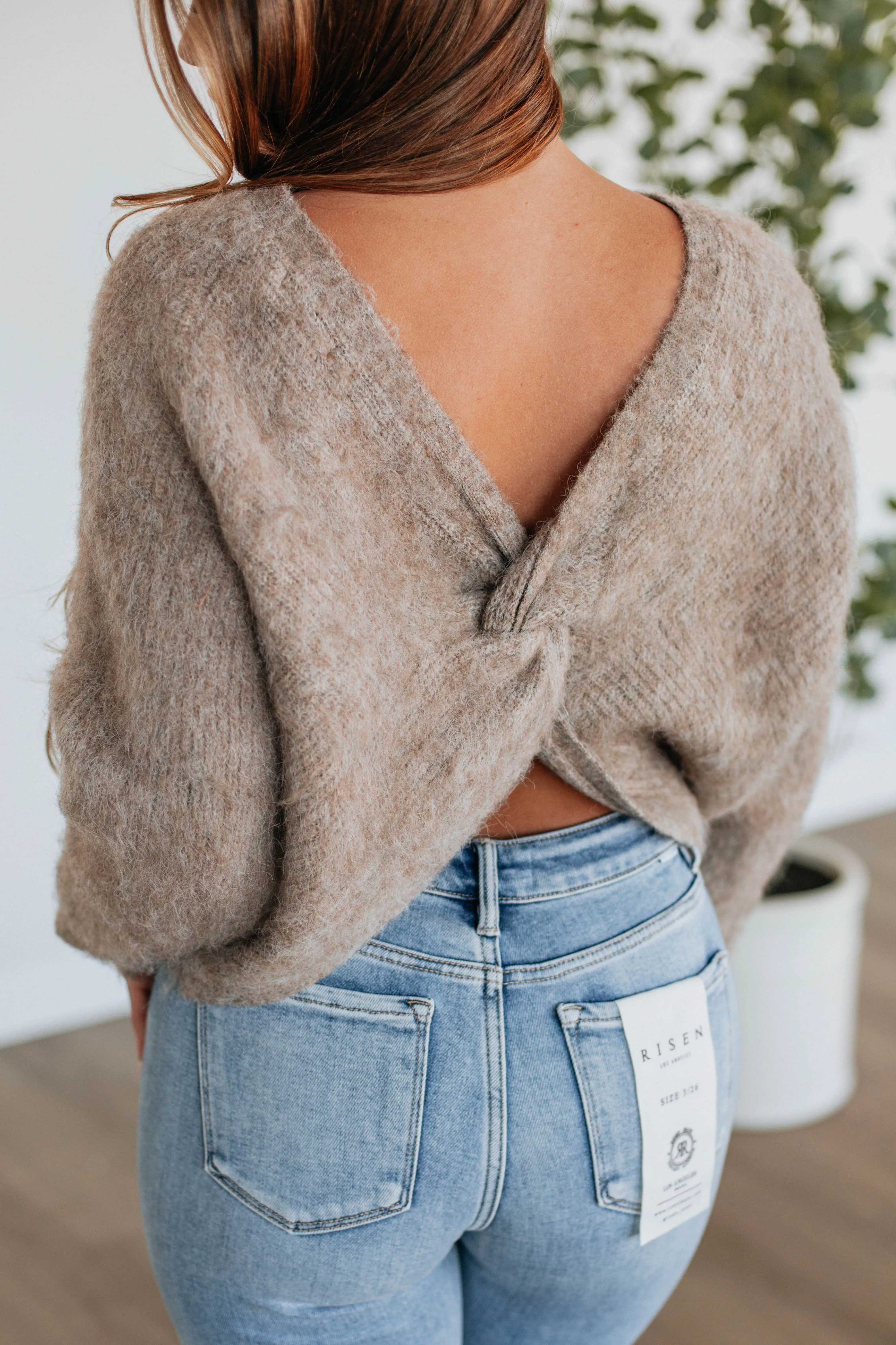Valeria Knit Sweater Low Maintenance Fabric