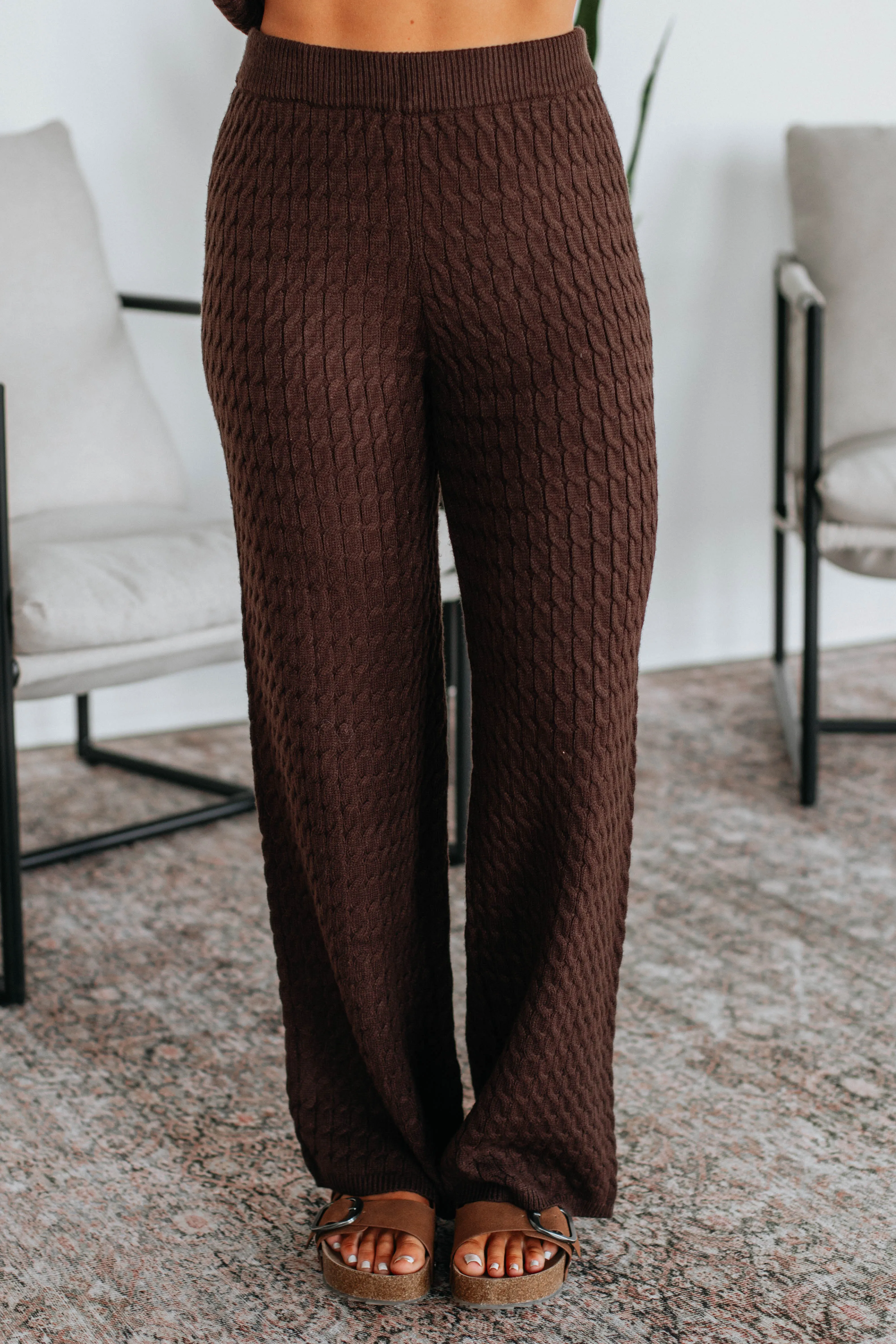 Ellarah Knit Pants Drop Shoulder