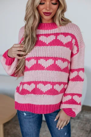 Captured My Love Sweater Cozy Fitting Perfect Layering