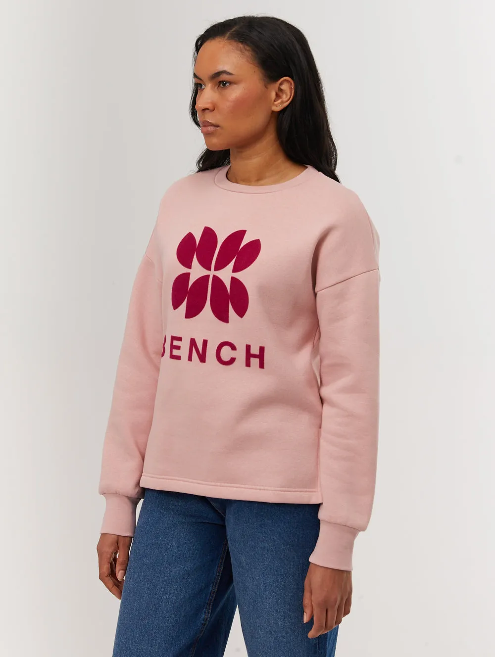 Zie Graphic Crew Neck Sweatshirt AI Style MinimalistStyle