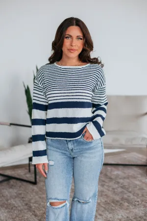 Jenner Striped Sweater Cozy All-Day Fashion Statement