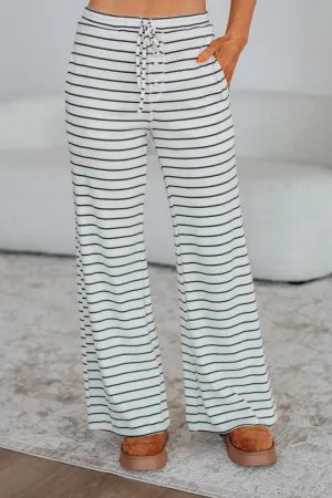 Comfortable Fit Look Odor control Francy Striped Pants