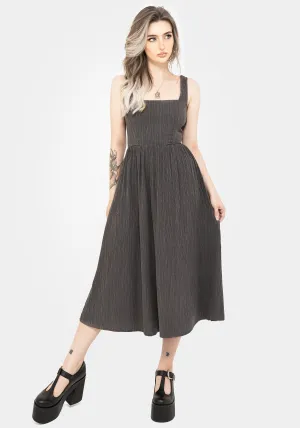 Everyday midi for work Darkside Corset Midi Dress