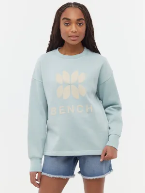 Story Glow Zie Graphic Crew Neck Sweatshirt