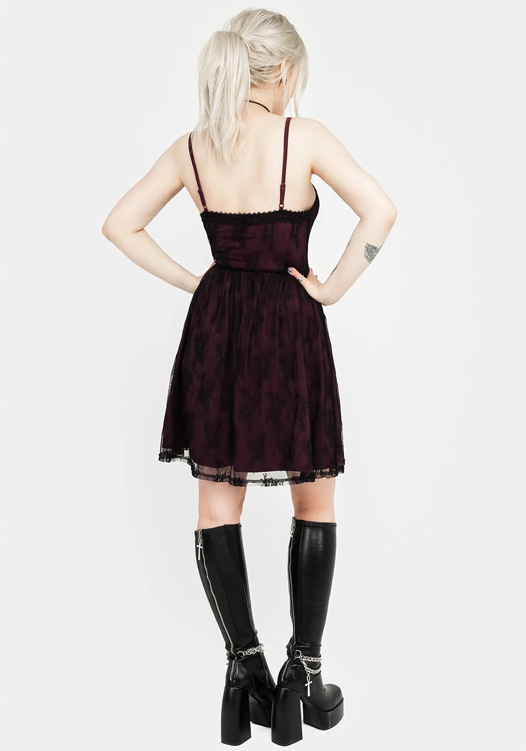Weekend Style Look Anastasie Stretch Lace Mini Dress