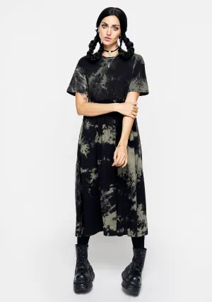 Classic event dress Grievance Tie Dye Midi Dress