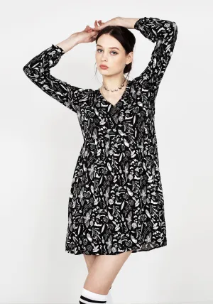 Earth Magick Mini Dress Elegant short cocktail dress Evening Glow
