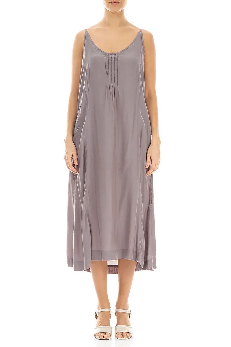 Sleeveless Truffle Silk Bamboo Dress Gloss Glow Outdoor Fashion