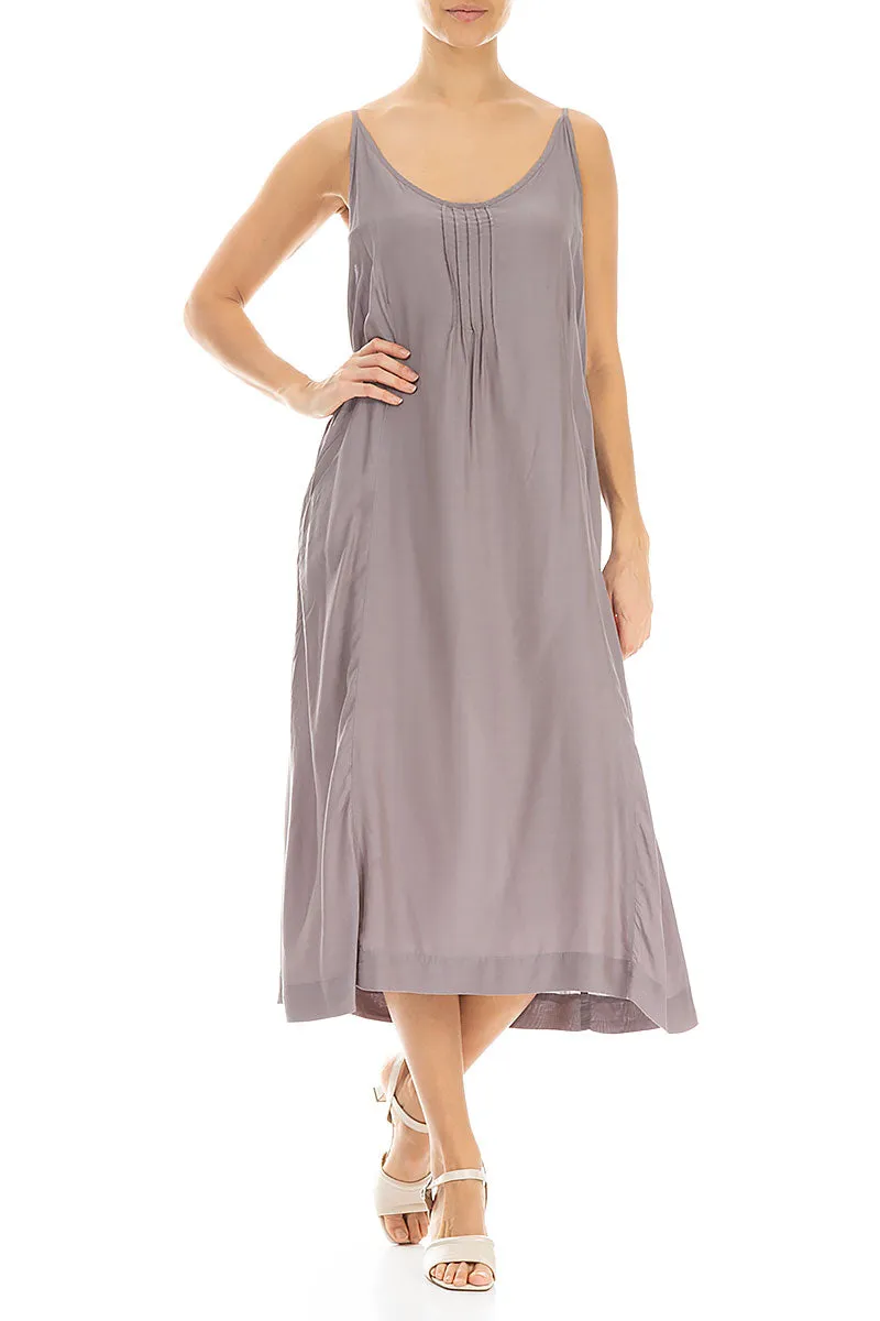 Sleeveless Truffle Silk Bamboo Dress QuickRelease Closure Functional Jacket