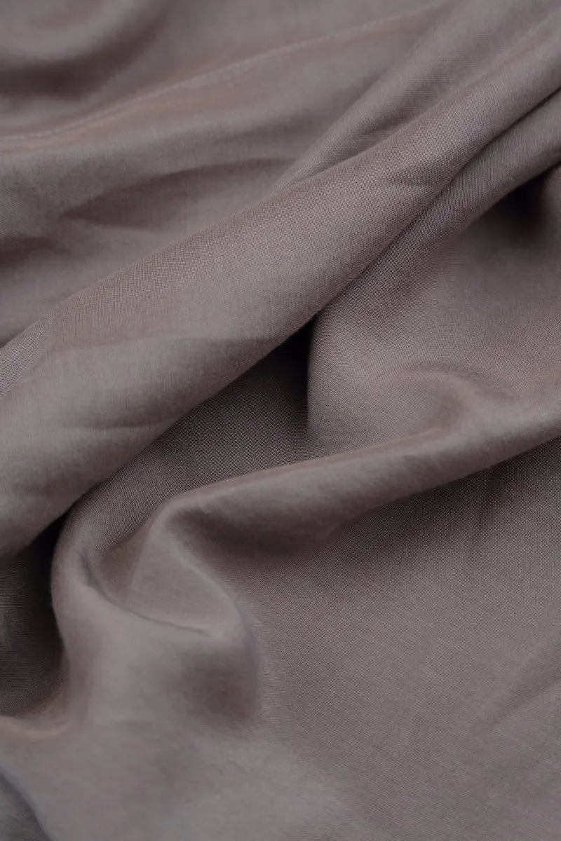QuickDrying Material Pearl Tone Sleeveless Truffle Silk Bamboo Dress