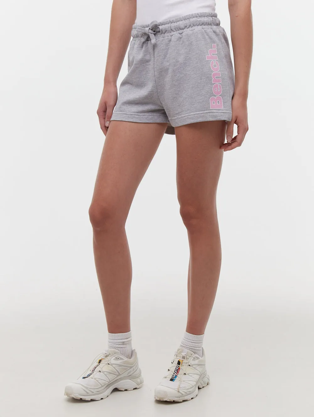TearResistant Photo Fit Phoebe Hip Logo Jogger Shorts