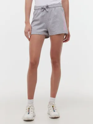 Phoebe Hip Logo Jogger Shorts King Mode