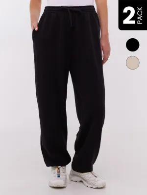 Sporty Design Breath Skin Catie Oversized Joggers 2-Pack