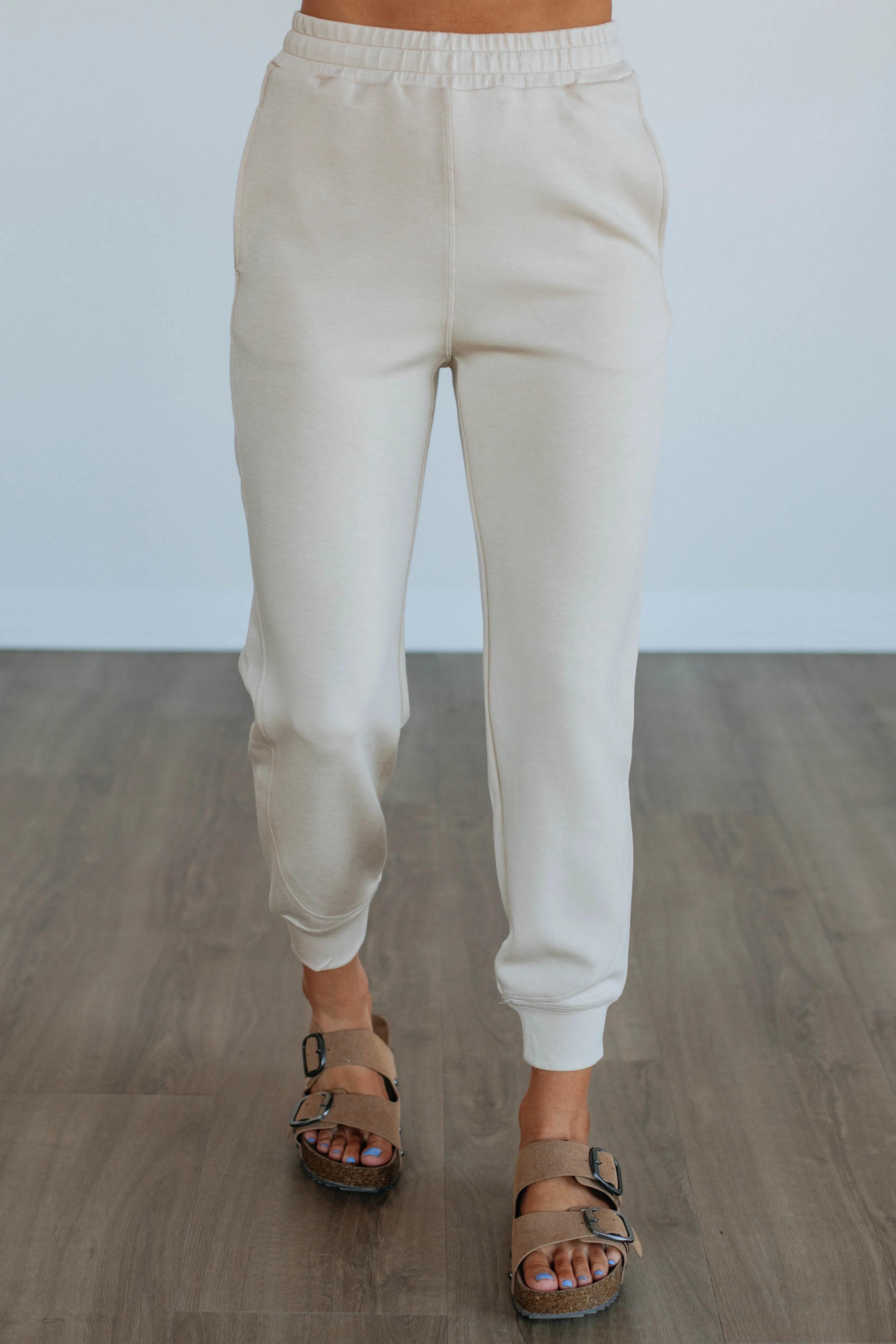 Kordell Lounge Joggers - Natural Durable Seam Construction