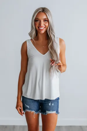 Linley Basic Tank - Ivory EcoFriendly Dye local market
