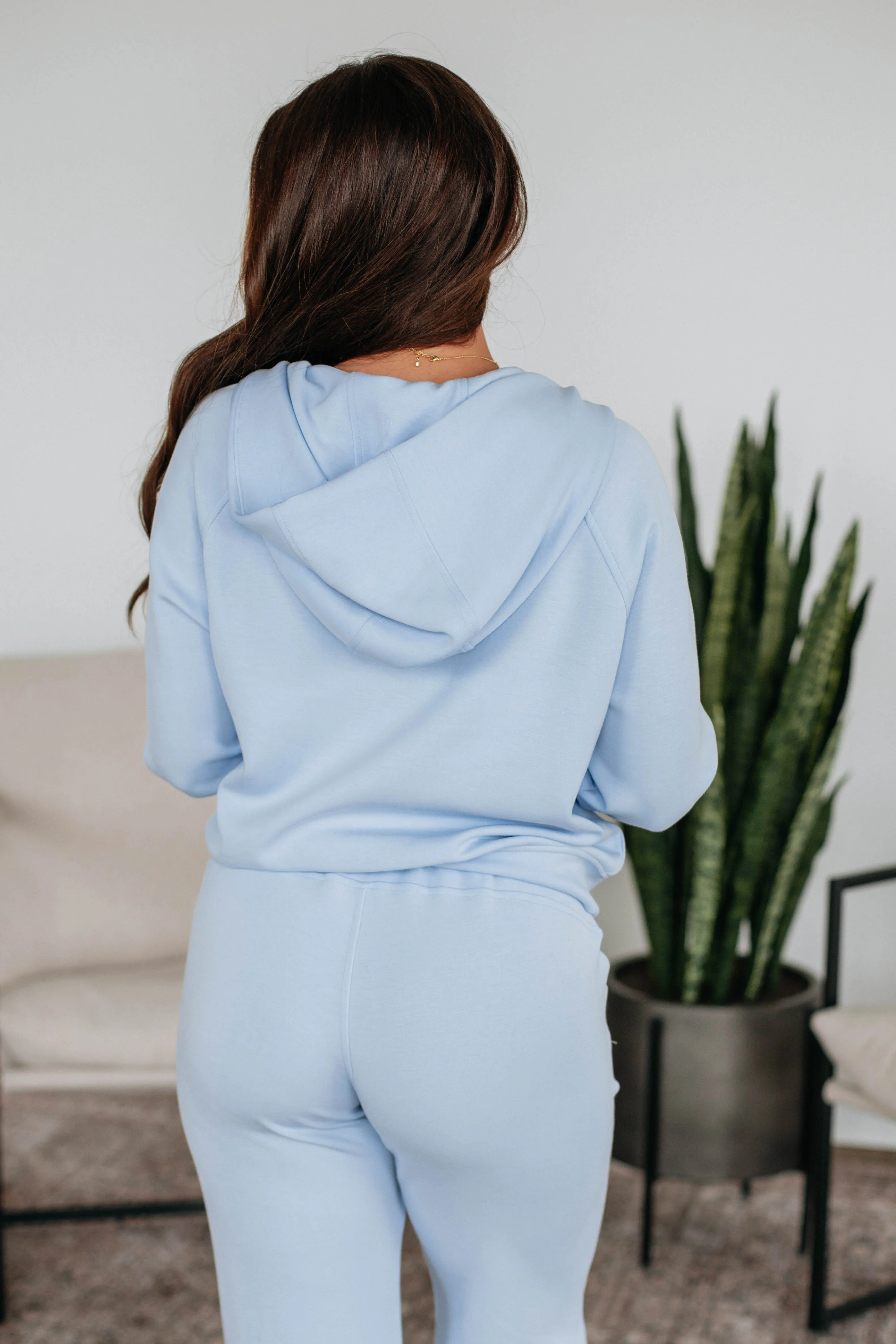 Aubrie Half-Zip Pullover - Frost FlexibleNeckline