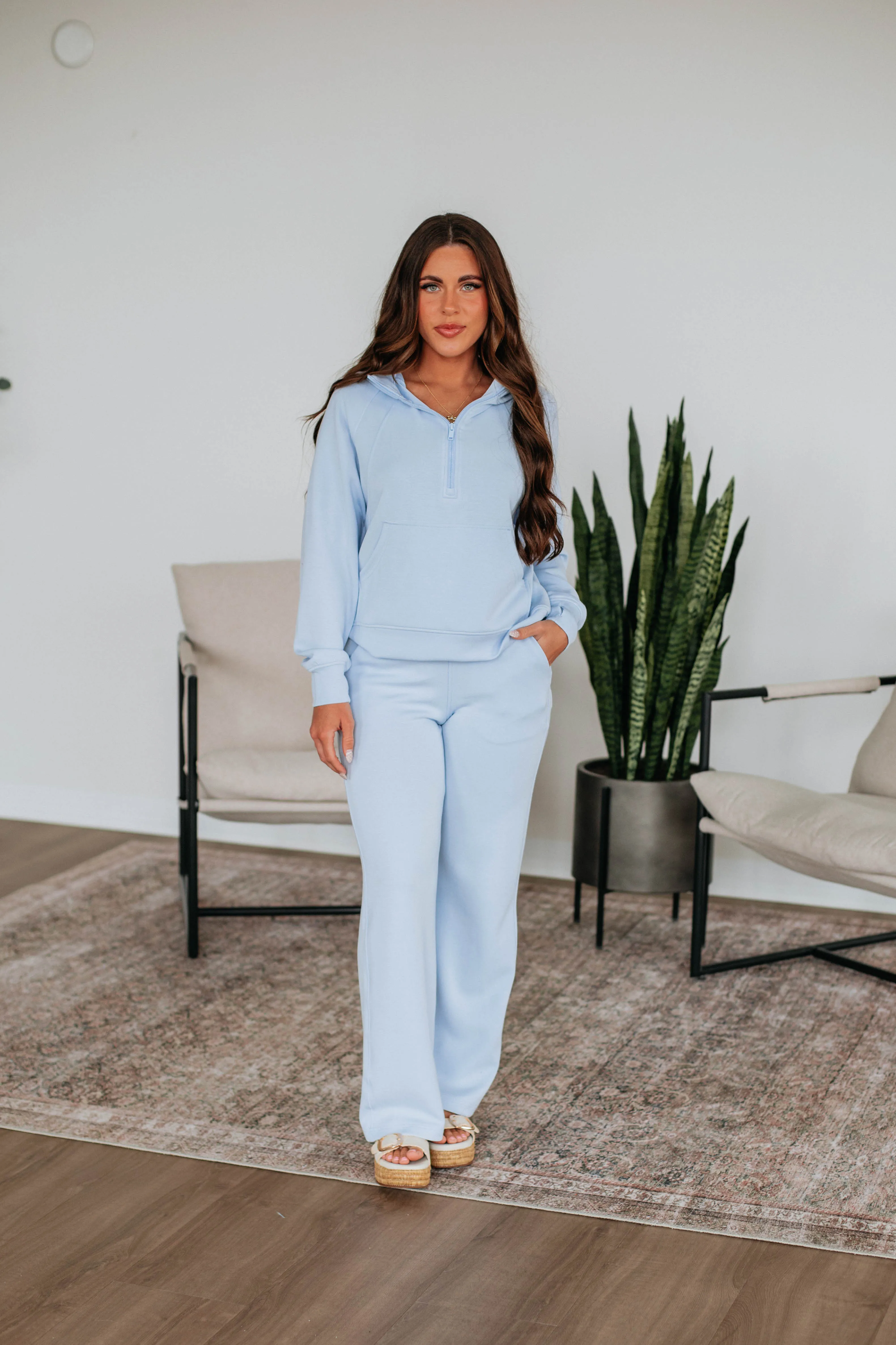 Loose Thread Easy Outfit Aubrie Half-Zip Pullover - Frost