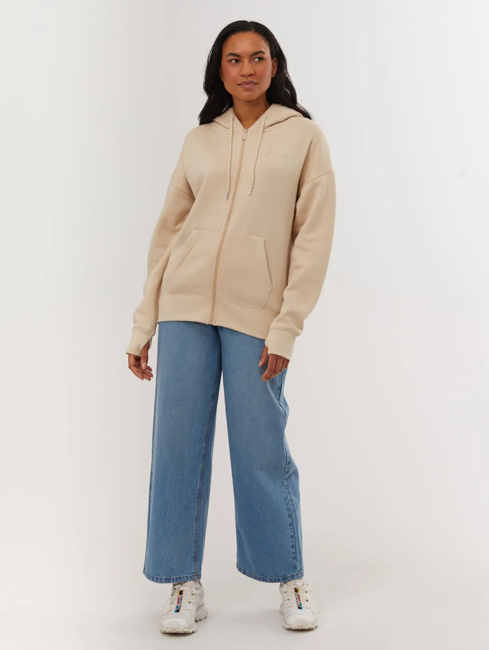 Picnic Fun Naos Oversize Zip-Up Hoodie