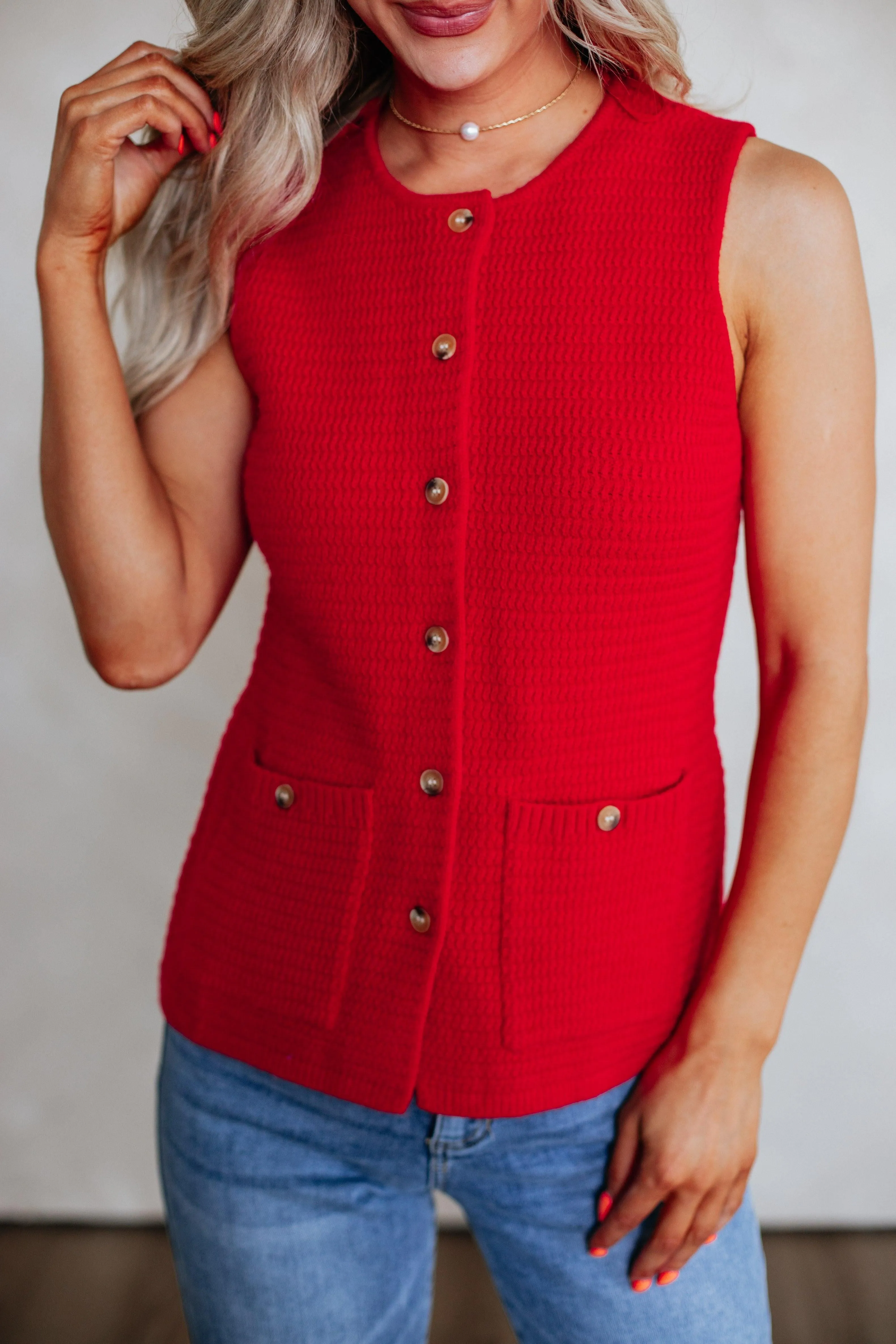 Ivalie Sweater Vest All-Day Wear