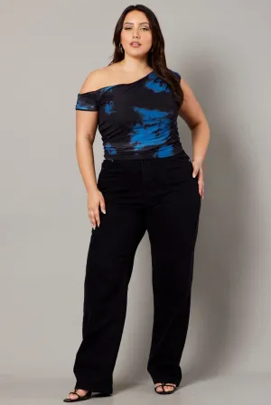 Black Mom Jeans High Rise Layered Basics Party Look Couple Look Earthy