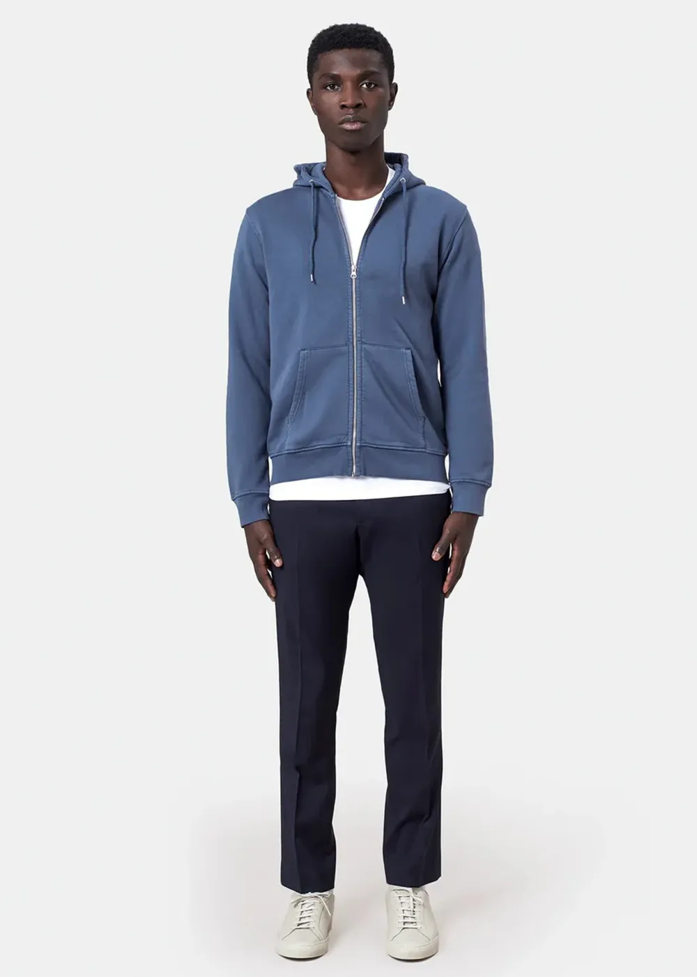 Classic Organic Zip Hoodie Weekend Bold