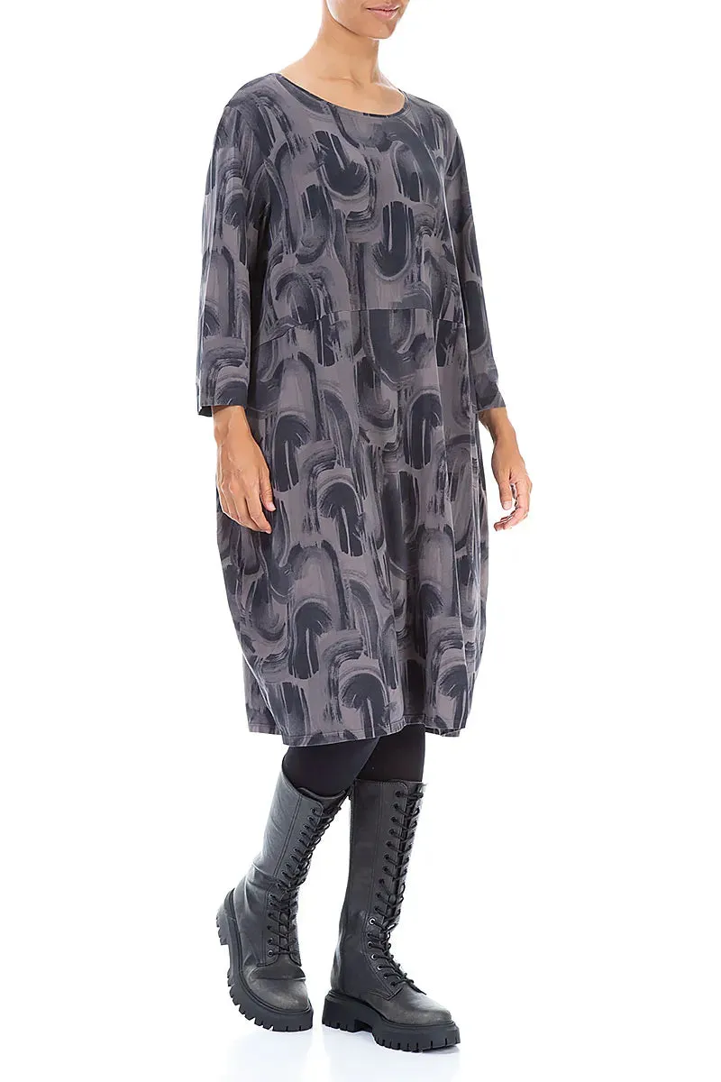Balloon Truffle Paintwave Cotton Dress Comfortable Shorts