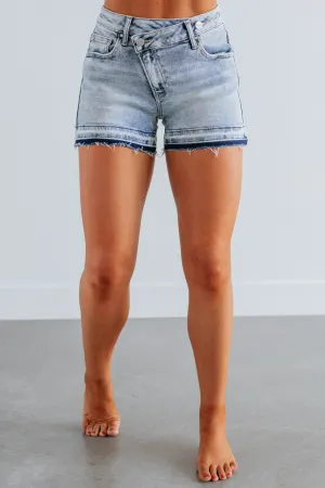 Acadia Risen Shorts - Light Wash Fitness Enthusiast Designer Style