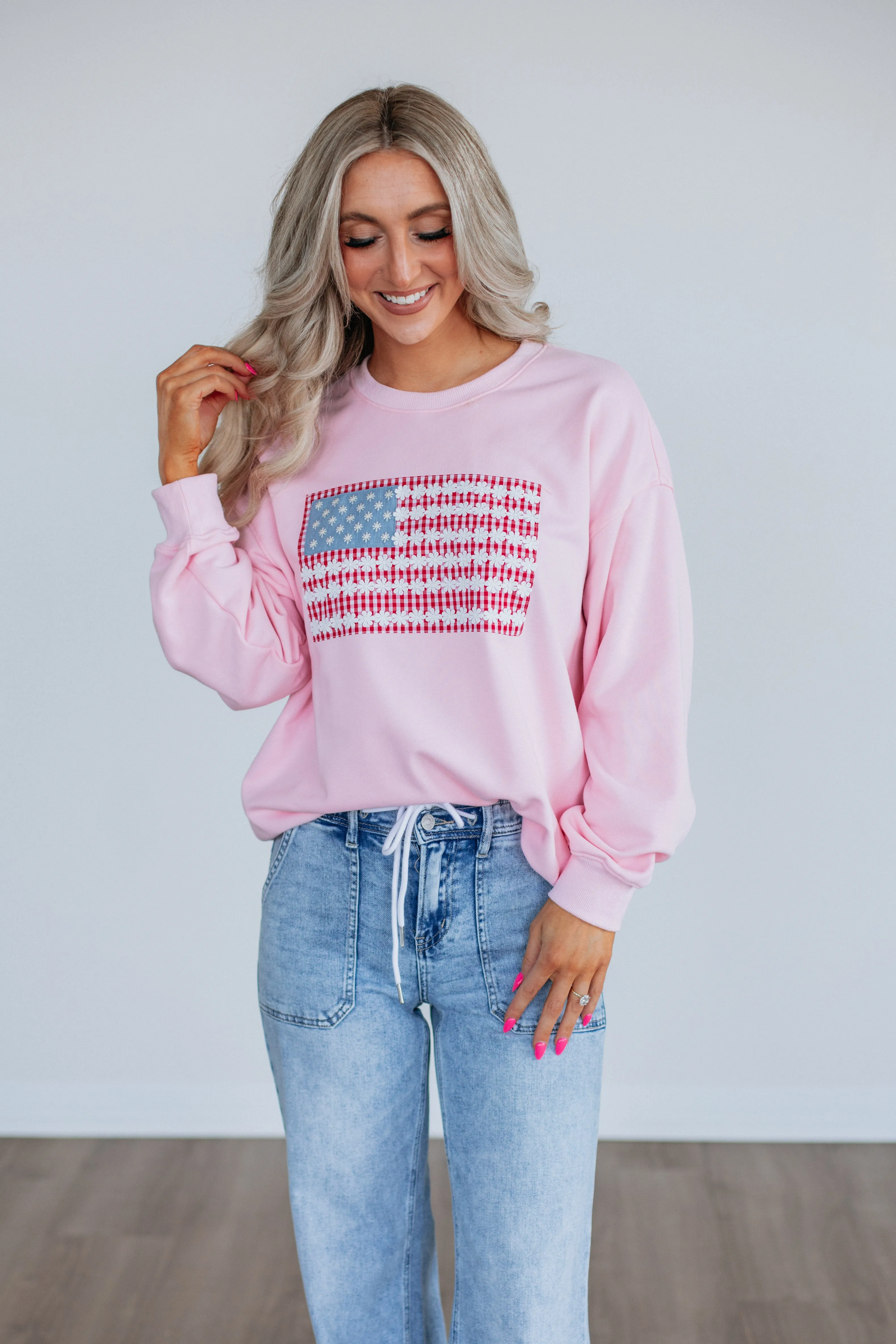 Chilly Comfort Look Effortless knitwear Independence Bae Sweatshirt