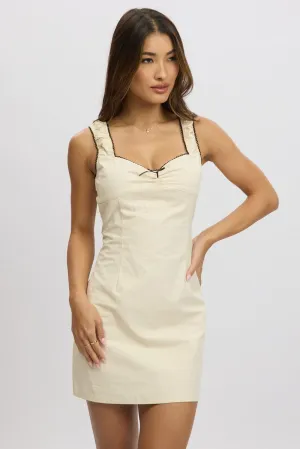 Chic Style Wear Pose Queen White Bodycon Dress Mini