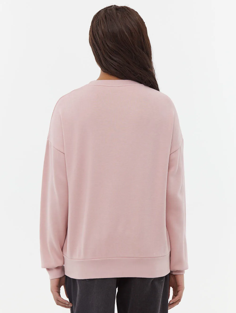 Durable Construction AntiPillingCloth Rilo Tonal Logo Crew Neck Sweatshirt
