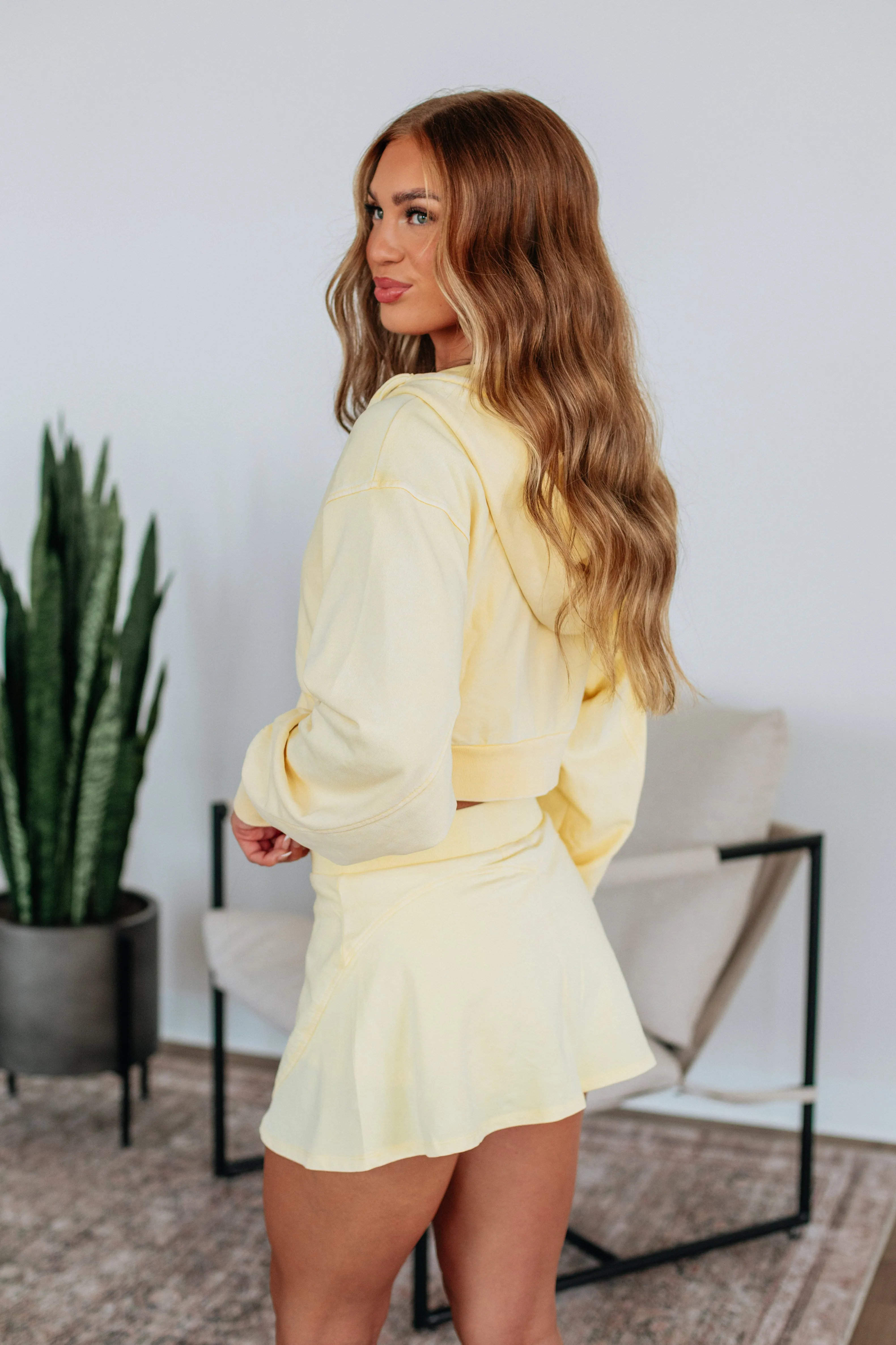 smooth zipper Zoe Lounge Hoodie