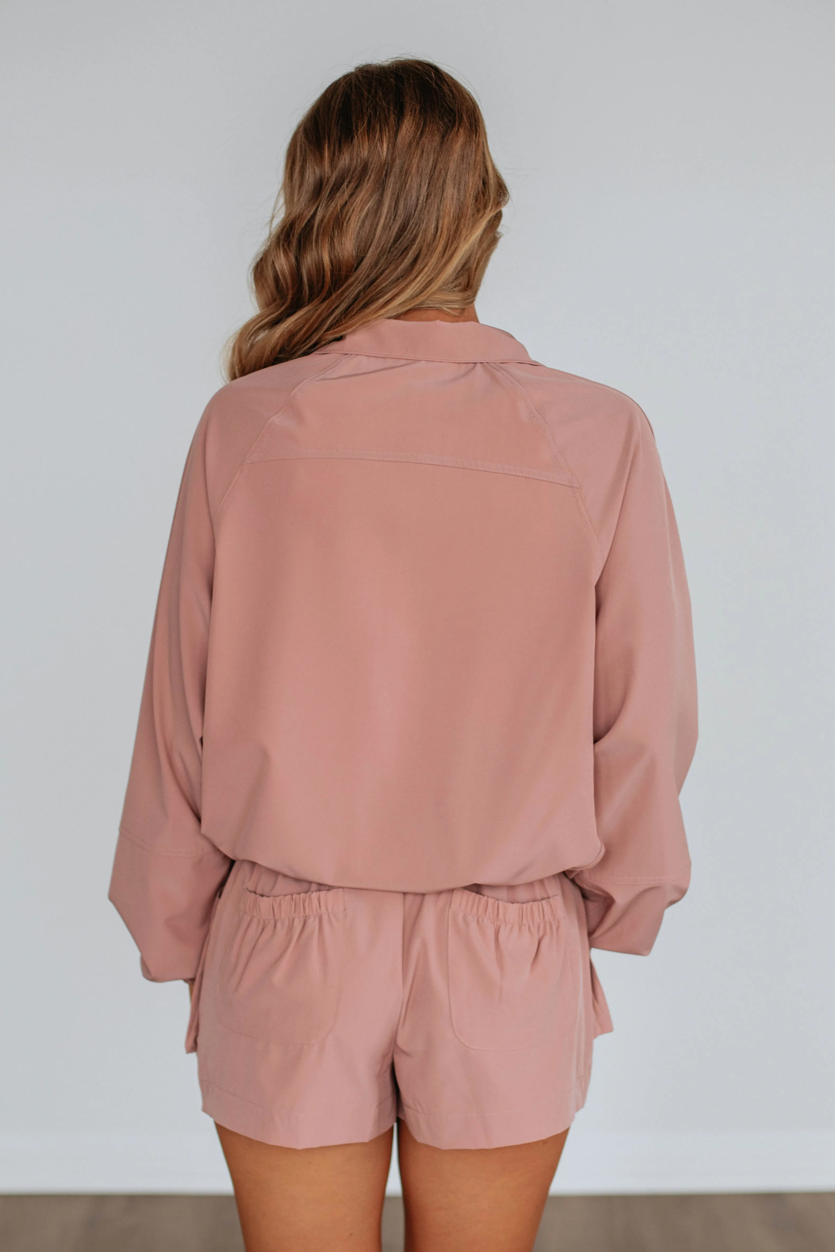 Levo Active Pullover - Dusty Pink Casual Vibe Daywear Style