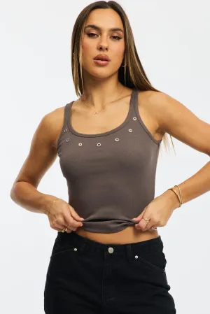 Street Fest Grey Tank Top
