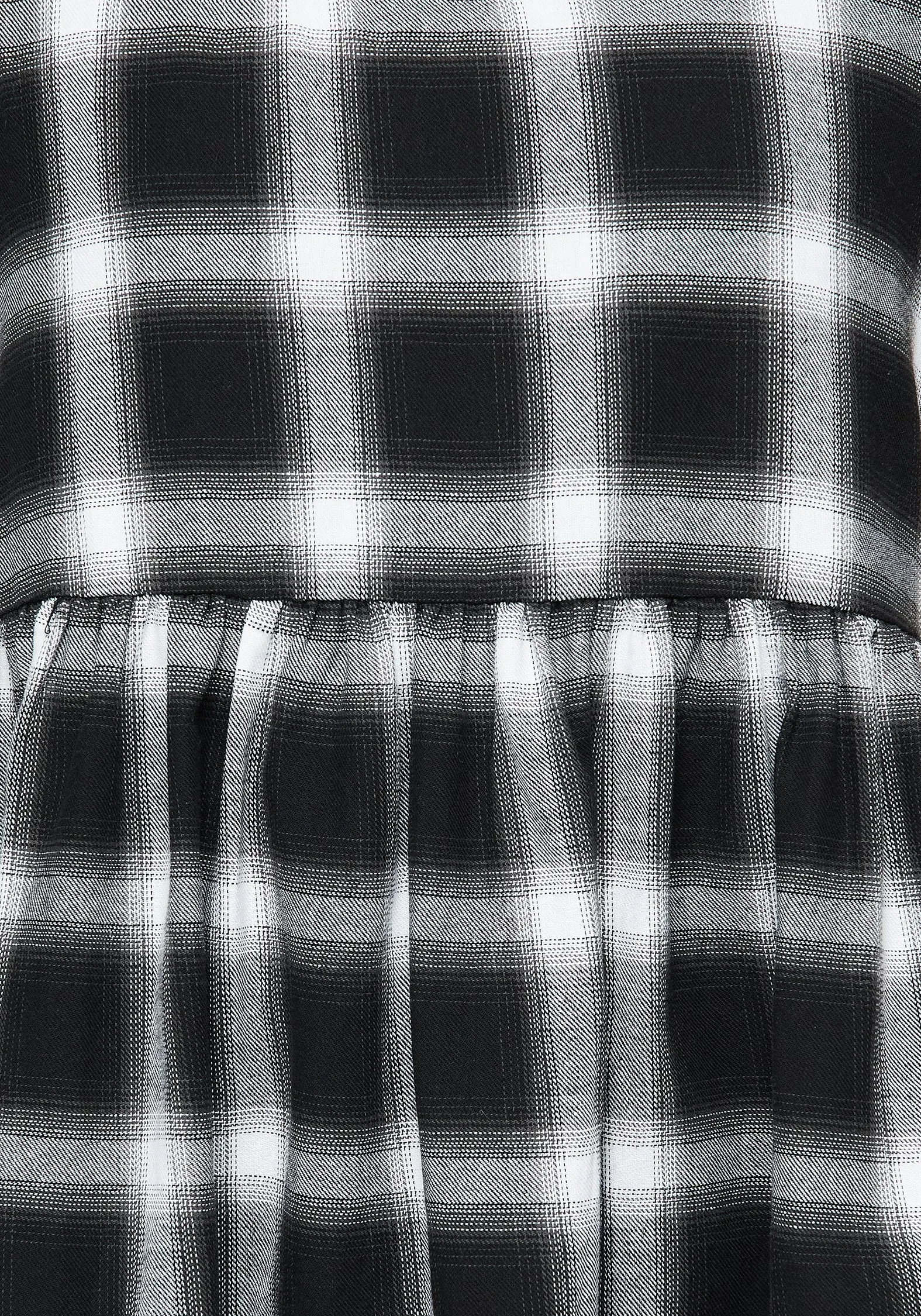 Comfortable day-to-night dress Singles Plaid Dress