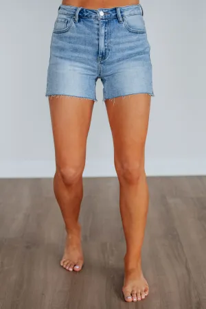 Tinley Risen Shorts - Medium Wash Universal Attachment Points