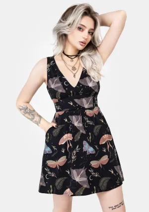 Flash Beat Nightmoth Corset Mini Dress