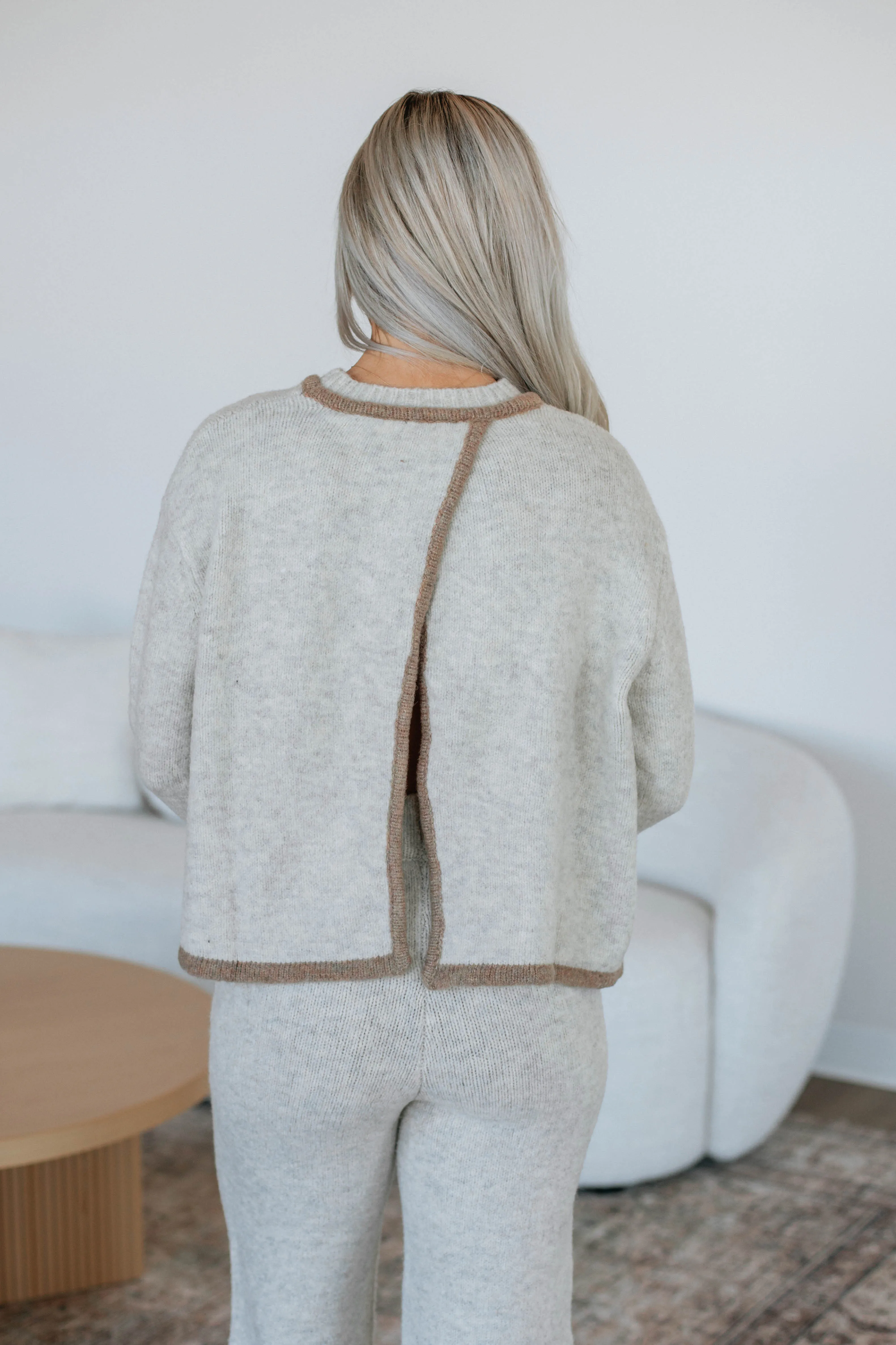 Cashmere Blend Lightweight Merino Amberly Knit Top